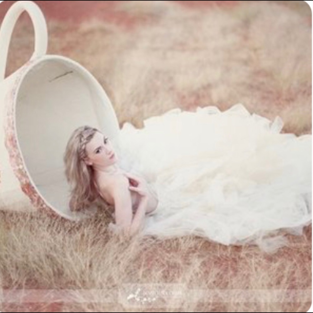 🕊New Ivory Tulle Tutu Skirt for 30, 31, 32” Waist
